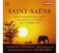 Saint-Saens: Cello Concertos and other works by IVES,CHARLES [Audio CD] NEUF