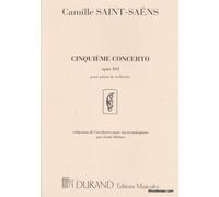 SAINT-SAENS - CONCERTO N 5 OP 103 - PIANO ET ORCHESTRE