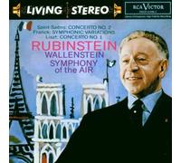 Saint-Saens: Concerto No. 2; Franck: Symphonic Variations; Liszt: Concerto No. 1 by Artur Rubinstein