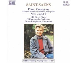 SAINT-SAENS Piano Concertos Nos. 2 and 4 (Loughran, Biret) (CD) Album