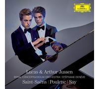 SAINT-SAENS/POULENC/SAY - JUSSEN,ARTHUR&LUCAS/CGO/DENEVE,STEPHANE CD NEUF