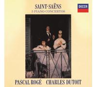 Saint-Saens / Roge, Pascal - Saint-Saens: Piano Concertos 1-5 - SHM