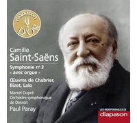 Saint-Saëns : Symphonie N° 3 + Chabrier, Lalo, Bizet. Dupré, Paray