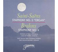 Saint-Saens: Symphony no. 3 "Organ" & Brahms: Symphony no. 4