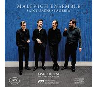 Saint-Saëns - Taneiëv : Quatuors avec Piano / Malevich Ensemble