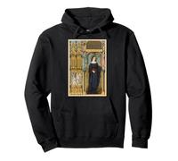Saint Scholastica Benoît, Saints catholiques Bénédictine Vintage Sweat à Capuche