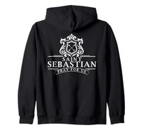 Saint Sébastien Patron des Soldats Athlètes Sportifs Archer Sweat à Capuche