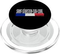 Saint-Sébastien-sur-Loire Drapeau France Fierté de la Ville française PopSockets PopGrip pour MagSafe