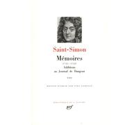 Memoires - Tome 8, 1721-1723, Additions Au Journal De Dangeau