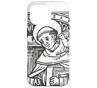Saint Thomas Aquinas Patron Saint Étudiants Saint Art Catholique Coque pour iPhone 16 Pro