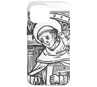 Saint Thomas Aquinas Patron Saint Étudiants Saint Art Catholique Coque pour iPhone 16 Pro Max