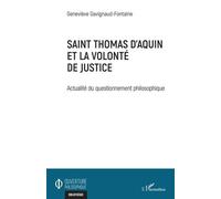 Saint Thomas D'aquin Et La Volonté De Justice