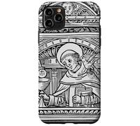 Saint Thomas d'Aquin Traditionnel Latin Vintage Catholique Saint Coque pour iPhone 11 Pro Max