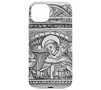Saint Thomas d'Aquin Traditionnel Latin Vintage Catholique Saint Coque pour iPhone 15 Plus