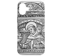 Saint Thomas d'Aquin Traditionnel Latin Vintage Catholique Saint Coque pour iPhone 16 Plus