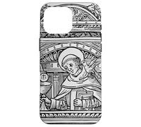 Saint Thomas d'Aquin Traditionnel Latin Vintage Catholique Saint Coque pour iPhone 16 Pro Max