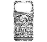 Saint Thomas d'Aquin Traditionnel Latin Vintage Catholique Saint Coque pour iPhone 17 Pro Max