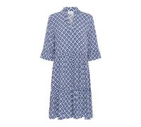 Saint Tropez - Bleu Maroc Carreaux Robe - Femme - Robes - Bleu - Taille: 36 FR