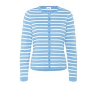 SAINT TROPEZ Cardigan bleu clair / blanc, Taille M
