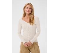 SAINT TROPEZ Cardigan 'GruSZ' beige clair, Taille XXL