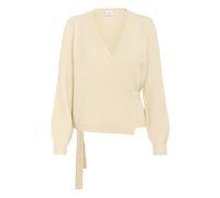 SAINT TROPEZ Cardigan 'Larna' crème, Taille XL