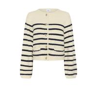SAINT TROPEZ Cardigan 'OlenaSZ' crème / noir, Taille M