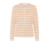 SAINT TROPEZ Cardigan orange / coquille d'oeuf, Taille XL