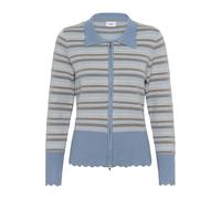 SAINT TROPEZ Cardigan 'SZPippa' bleu / marron, Taille M