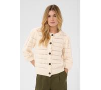 SAINT TROPEZ Cardigan 'SZRiver' coquille d'oeuf, Taille M