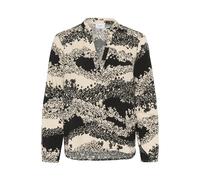 SAINT TROPEZ Chemisier 'Eda' pierre / gris foncé / noir, Taille XXL