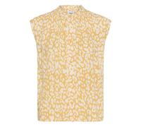 SAINT TROPEZ Chemisier 'EdaSZ' abricot / blanc, Taille M