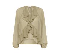SAINT TROPEZ Chemisier 'Jacelyn' beige foncé, Taille L