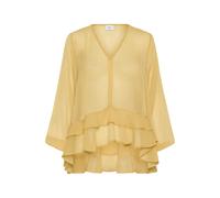 SAINT TROPEZ Chemisier 'Lindzy' jaune, Taille S