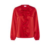 SAINT TROPEZ Chemisier 'Lodisa' rouge feu, Taille L