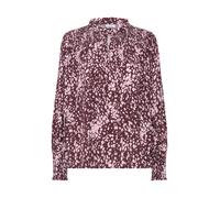 SAINT TROPEZ Chemisier 'MalikaSZ' chocolat / rose pastel, Taille XL