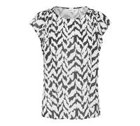 SAINT TROPEZ Chemisier 'VegaSZ' noir / blanc, Taille L