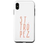 Saint Tropez Côte d'Azur Vacances Voyage Femmes Hommes Enfants Coque pour iPhone XS Max