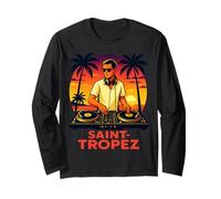 Saint Tropez DJ Soirée Plage Palme Coucher Soleil Riviera Manche Longue