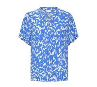 Saint Tropez, Femme, Blouses et Chemises, Bleu, Taille: 38 FR Haut Nature Bleu Strokes