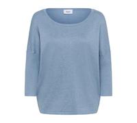 Saint Tropez, Femme, Pulls, Bleu, Taille: 38 FR MilaSZ R-Neck Pullover