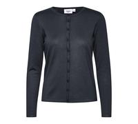 Saint Tropez, Femme, Pulls, Bleu, Taille: 40 FR Cardigan Ciel Nocturne avec Col en V