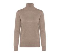 Saint Tropez, Femme, Pulls, Brun, Taille: 46 FR Pull à col roulé doux en mélange Atmos