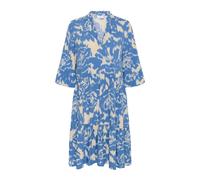 Saint Tropez, Femme, Robes, Bleu, Taille: 40 FR Robe Campanula Water Blooms avec Volant