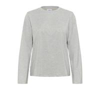 Saint Tropez, Femme, Tops, Gris, Taille: 40 FR Long Sleeve Hauts