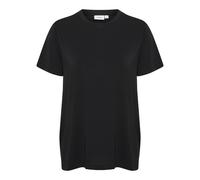 Saint Tropez, Femme, Tops, Noir, Taille: 46 FR T-shirt noir Regular avec manches courtes