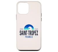 Saint-Tropez Francia | Saint Tropez Côte D'Azur Wave I5X Coque pour iPhone 12 Mini