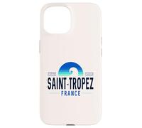 Saint-Tropez Francia | Saint Tropez Côte D'Azur Wave I5X Coque pour iPhone 15