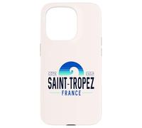 Saint-Tropez Francia | Saint Tropez Côte D'Azur Wave I5X Coque pour iPhone 15 Pro