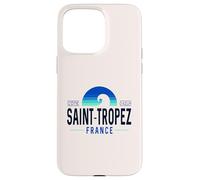 Saint-Tropez Francia | Saint Tropez Côte D'Azur Wave I5X Coque pour iPhone 15 Pro Max