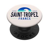 Saint-Tropez Francia | Saint Tropez Côte D'Azur Wave I5X PopSockets PopGrip Adhésif
